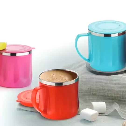 <strong> Coffee Mug In Stainless Steel</strong> 