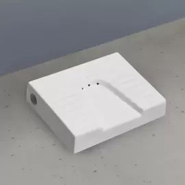  LADIES URINAL   17" X 14" X 4"